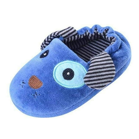 Winter Cartoon Kids Slippers Home Baby Girls Boys Shoes Funny Warm Sandals Indoor Shoes
