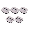 thumbnail image 1 of 5 piezas de tazas para muebles, tazas con ruedas, posavasos para muebles, almohadillas para pies, patas para muebles Fieltro Blanco Negro, 1 of 9