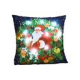 thumbnail image 2 of Funda de almohada de poliéster, decoraciones navideñas, almohadas navideñas, regalos navideños, luces LED, cojines cortos estampados para sofás, fundas de almohada, decoraciones de Halloween, decoraci, 2 of 6