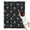 Black Dinosaurs Space, variant on Black Dinosaurs Space Surfing Pattern Blanket,Comfortable Soft Lamb Wool Throw Blanket,All Season,Warm Lightweight Blankets for Sofa Bed Couch Living Room Chair,30"x40"