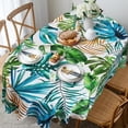 thumbnail image 5 of Modern Oval Tablecloth for Oval Table Waterproof Table Cloths for Dining Room Indoor Outdoor Home Decorative Table Cloth-60x120in, 5 of 6