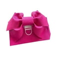 thumbnail image 4 of FVDPWYE Kimono Obi Belt Corsets Obi Waistband Portable Fashion Pre Tied Bow Japanese for Dark Pink, 4 of 9