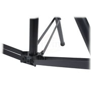 DJ Light Stands (2 Pack) Stage Lighting Truss System by Griffin Hand Crank Up Portable Speaker Tripod Platform Rig Adjustable Trussing Kit T Bar Mount for Can Lights Music Equipment Package