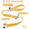 thumbnail image 3 of Dalrosia 2PCS Dog Doorbells, Pet Training Bells for Go Outside Potty Training and Communication Device Large Loud Dog Bell Cat Puppy Interactive Toys Adjustable Strap Door Bell, 3 of 4