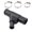 Black, variant on Improved Coolant Y Tube For Heavy Trucks Strong Aluminum Construction Better Temperature Control