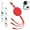 Red, variant on 6 in 1 - Retractable Cables with Fast Charge Adapter, 6 in 1 Retractable Charger, 6-in-1 Retractables Cable with Fast Charge Adapter, 𝟔 𝐈𝐧 𝟏 𝐑𝐞𝐭𝐫𝐚𝐜𝐭𝐚𝐛𝐥𝐞 Charging Cable (Red)