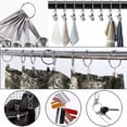 thumbnail image 3 of Innovadores colgadores de cortinas, clips para cortinas con anillos para un deslizamiento suave, fácil instalación, acabado de metal de primera calidad, adecuados para cortinas, cortinas y, 3 of 5