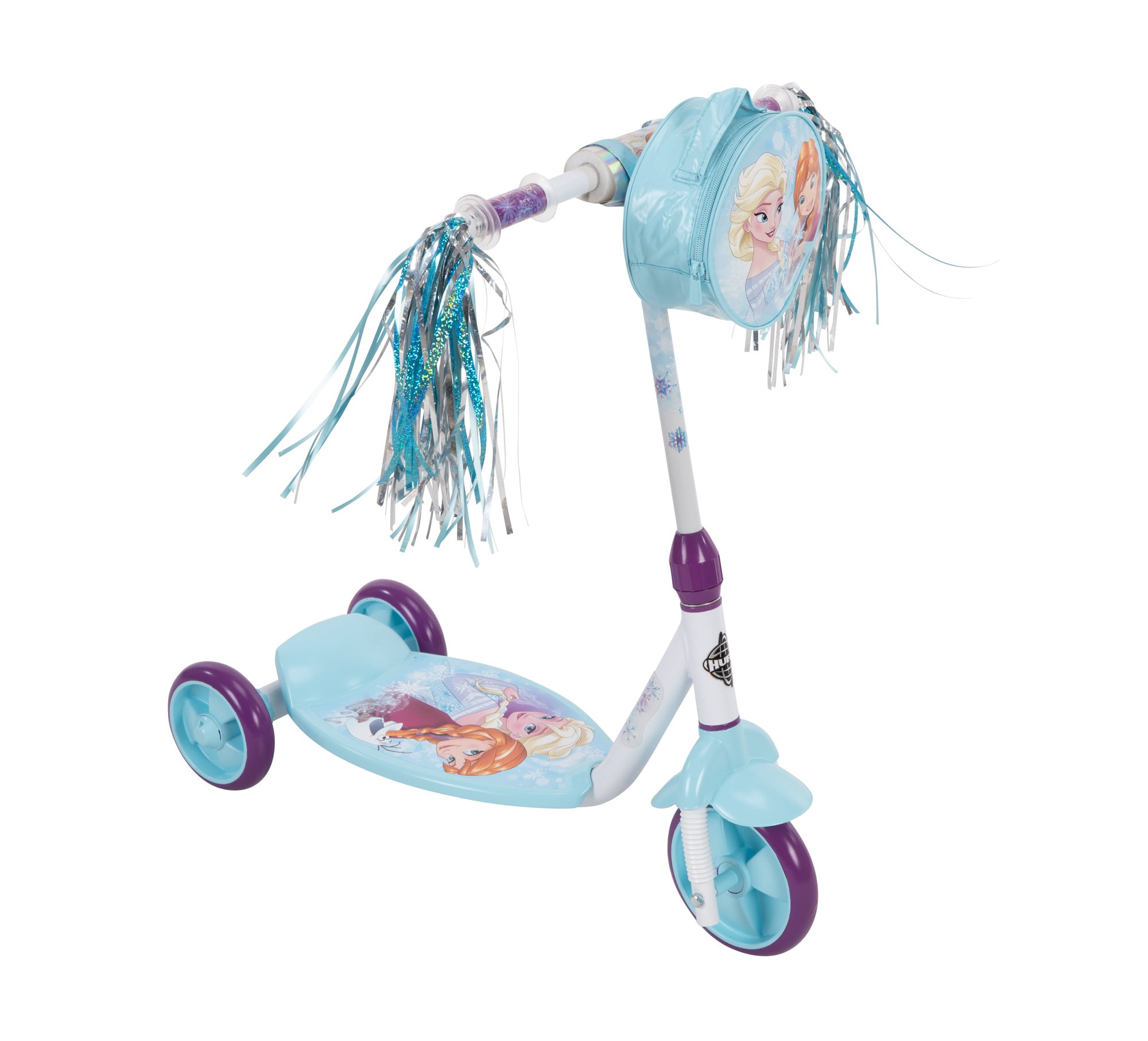Disney Frozen 3-Wheel Ride-On Electric Bubble Scooter by Huffy 
