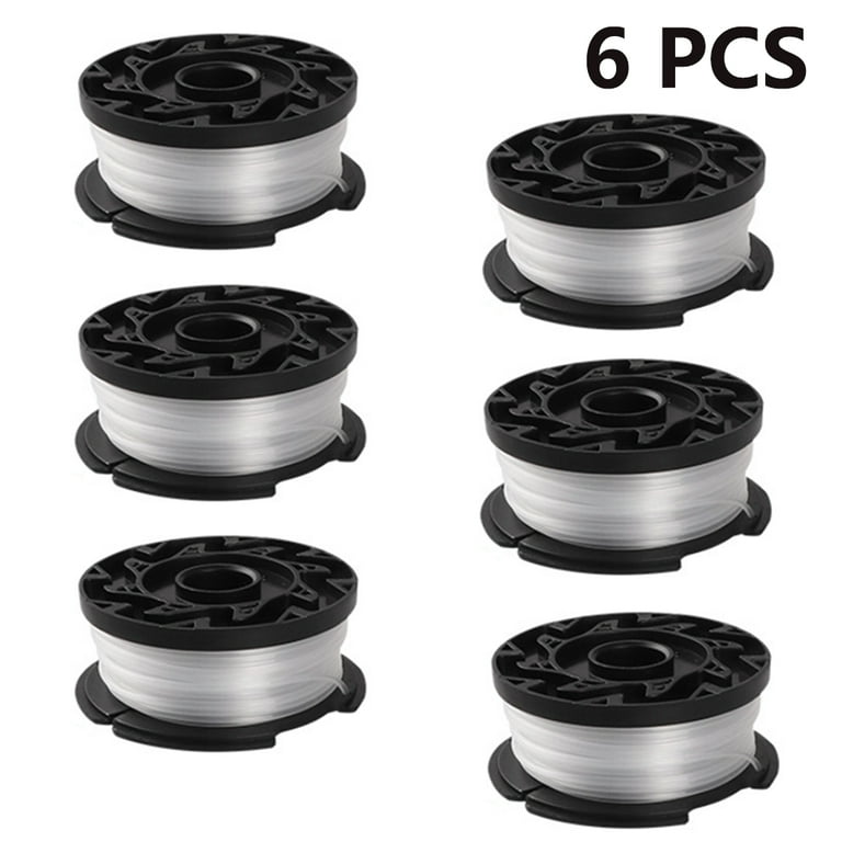 3/4/6 Pcs Replaceable Apply To Black+decker Af-100 Trimmer Line Spoolsa-1