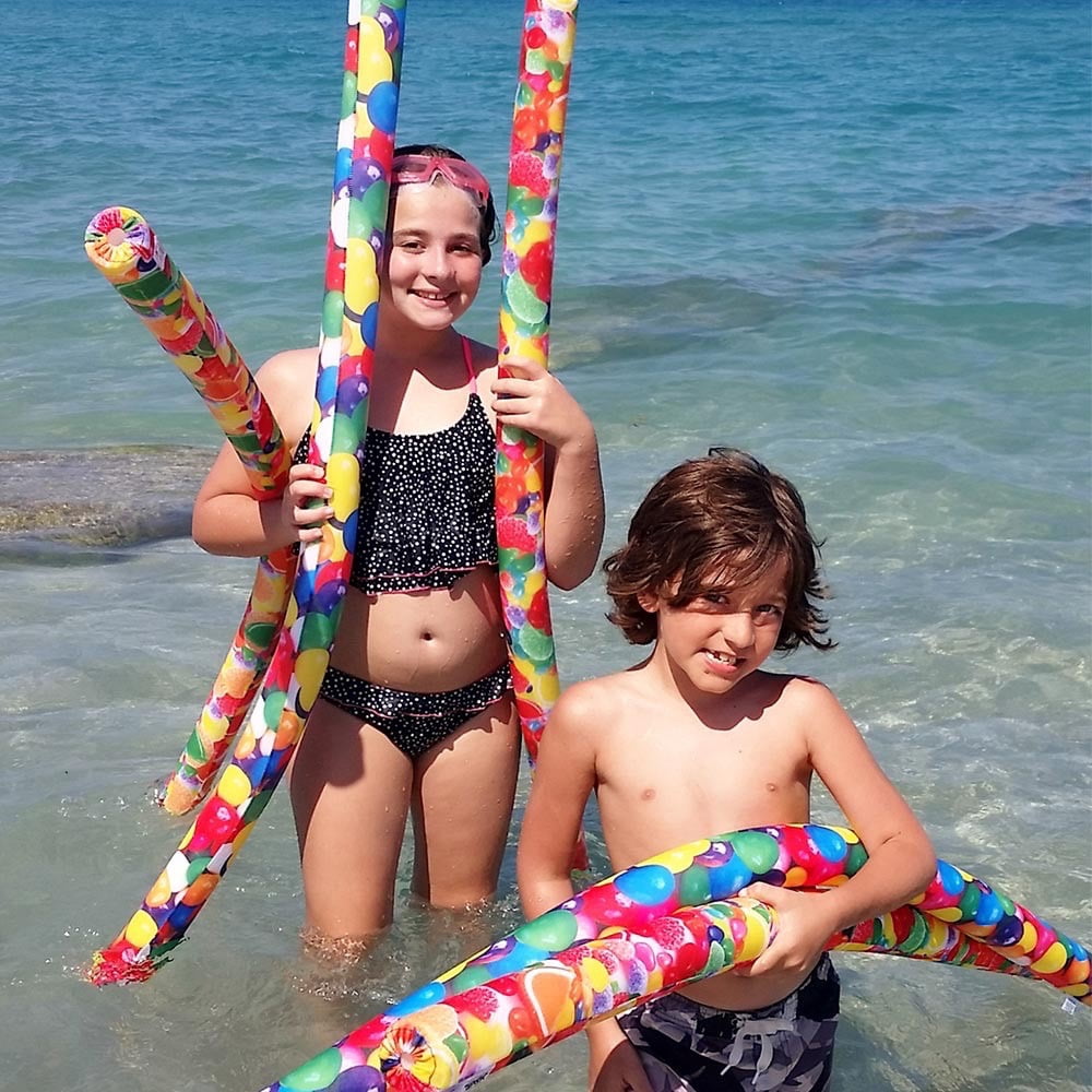 Designer Noodle Ultimate Fabric-Wrapped Swimming Pool Noodles