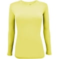 thumbnail image 1 of Women's Under Scrub Tee Crew Neck Long Sleeve T-Shirt, 1 of 6