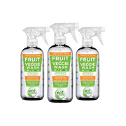 Eat Cleaner Fruit and Veggie Wash Spray, Produce Wash and Cleaner- Pack of 3
