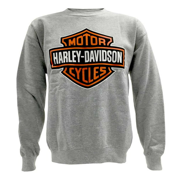 Harley-Davidson - Harley-Davidson Men's Bar & Shield Pullover Crew Neck ...