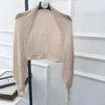 thumbnail image 4 of Women's Crochet Cardigan Sweater Long Sleeve Lightweight Hollow-Out Cover Ups Soft Cable Knit Solid Sweater Tops, 4 of 5