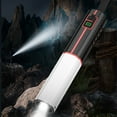 thumbnail image 5 of Xecvkr White Laser Flashlight, Lightweight Telescopic Design for Camping and Emergencies, Fast Charging with Long Battery Life, Plastic Construction for Portability, 5 of 9