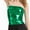 Green, variant on Women's T Shirts Short Sleeve 2X, Women's Wrap-Around Patent Leather Solid Color Tube Top Shirt Performance Tops Gold L under $10