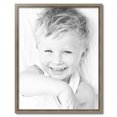 thumbnail image 2 of ArtToFrames 26" x 33" Silver Picture Frame, 26x33 inch Silver Wood Poster Frame (WOM-5023), 2 of 7