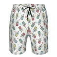 thumbnail image 4 of Naloa Boba Milk Tea Men's Beach Shorts, Surfing shorts, Swim trunks, Quick Dry Swim Trunks for Surfing Beach Fun - XX-Large, 4 of 9