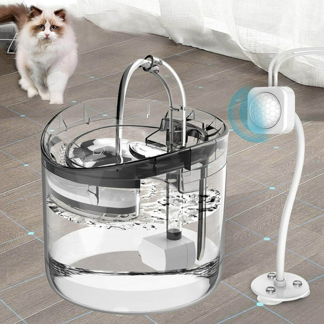 ziyahi 1.8L Automatic Pet Drinking Fountain with Faucet Kits Automatic Fountain