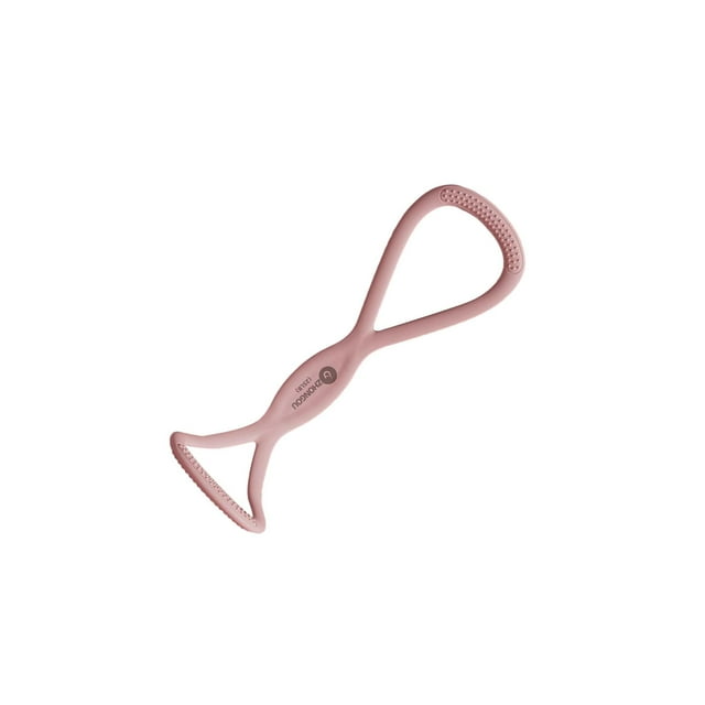 Decodeary Exercise Band 8 Shaped Resistance Band for Muscle Building Excersing Trainer blue pink 46x11.5cm