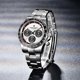 thumbnail image 2 of Reloj de cuarzo Pagani para hombre - Resistencia al agua blanca, 2 of 6