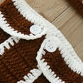 thumbnail image 6 of LUOGENLI Baby Boy Pants Set 0-3 Months Boys Girls Set Photo Photography Clothing Knitted Wool Hat Shorts 3 Piece Set Baby Boy Pants 12 Months Baby Boy Pants 0-3 Months, 6 of 7