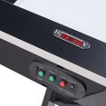 Airzone Air Hockey Table with High End Blower, 80", Black and Chrome