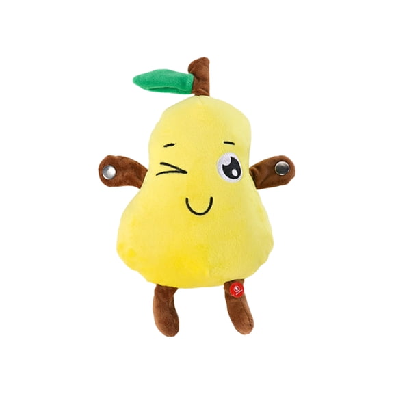 Musical Plush Toy With Human Body Interaction, Fruit-Shaped Plush Doll With Cute Design For Parent-Child Play, Interactive Sensory Toy For Children's Imaginative And Educational
