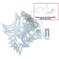 thumbnail image 4 of Ramadan Decor 138 LED Curtain Light Moon Star Birthday Office Restaurant decor LED Curtain Style Fairy Lights with USB Battery and Remote Control 12 Legs of Moon/Star (LED) ~6ft wide, 4 of 8