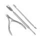 thumbnail image 1 of Cuticle Kit - Cuticle Scissors, Cuticle Pusher, nail care, beauty tools., 1 of 5