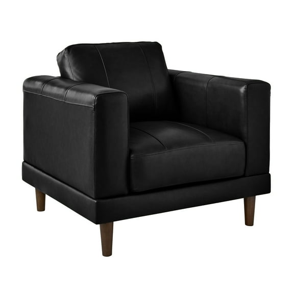 Rustic Ranch Chair - Black Accent Furnshing for Living Room Office