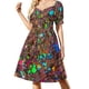 thumbnail image 3 of Vestido de manga corta con purpurina para mujer vestido de verano para mujer verano vestidos de verano para mujer, 3 of 7