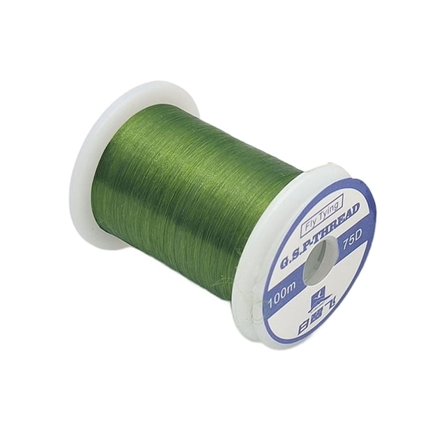 Naiovety Hilo de atado de moscas 75D, esencial para proyectos de pesca, materiales de línea de atado de pesca con mosca de trucha salmón Pescar D