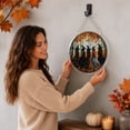 thumbnail image 6 of DIY Assemble Halloween Acrylic Puzzle Hanging Sign,Skeleton Witch Pumpkin Spooky Tree Ornament, Smooth Waterproof Wall Door Decor for Indoor Outdoor Halloween Decorations Haunted House Party Supplies, 6 of 6