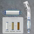 thumbnail image 6 of High Pressure Bathroom supplies Water Saving Shower Nozzle High Pressure Shower Head with Switch 4 Modes (Silver), 6 of 7