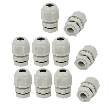 - Unique Bargains 10pcs PG7 Nylon 4 Hole Cable Gland Connector Joint for 3mm-6.5mm Wire Range