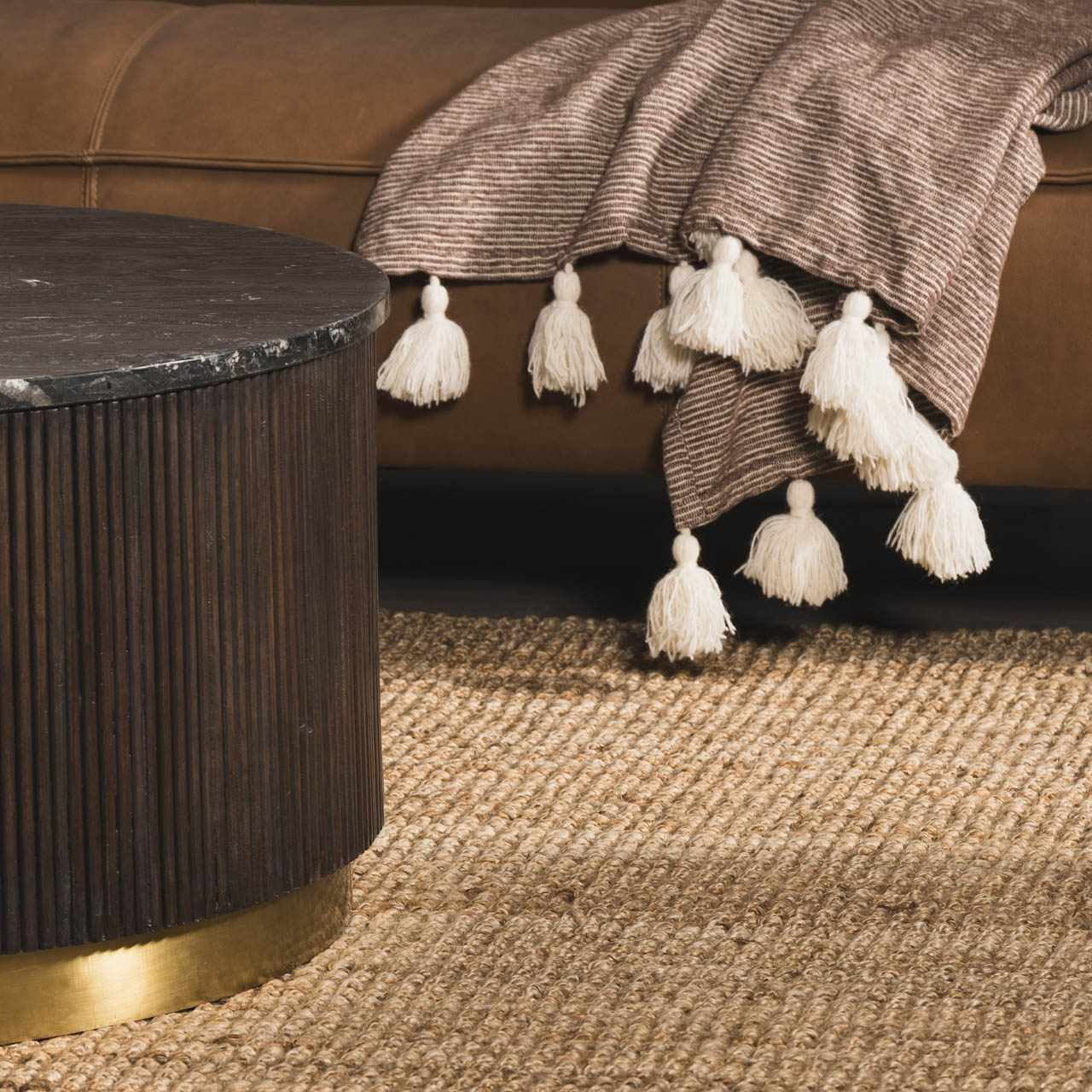 BoutiqueRugs Oaks Traditional, Transitional Area Rug - Beige - 8' Square