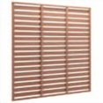 thumbnail image 6 of vidaXL Brown WPC Fence Panel Outdoor Garden Patio Privacy Barrier, 6 of 6