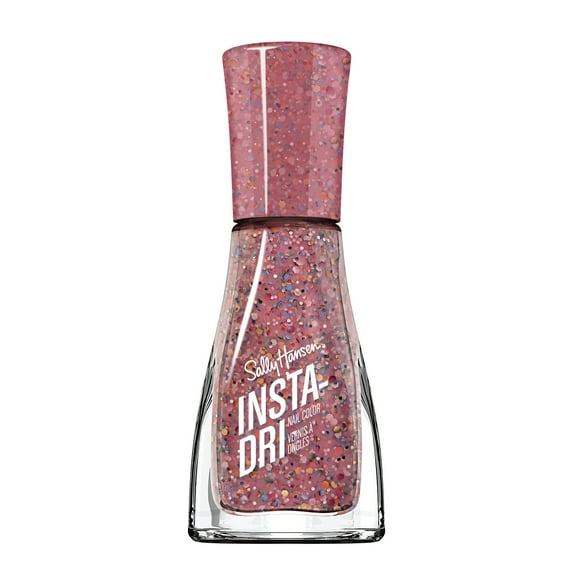 Insta-Dri® Nail Polish, 3-in-1 formula with built-in base and top coat. 1 Stroke, 1 Coat . Done. Dries in 60 seconds