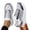 White, variant on Willtoo Women Breathable Lace Mesh Lace Up Platform Sneakers Low Top Platform Heel Casual Shoes Lightweight Non Slip Round Toe Glitter Fashion Footwear