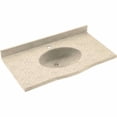 thumbnail image 6 of Swan Europa Solid Surface 55'' Single Bathroom Vanity Top, 6 of 7