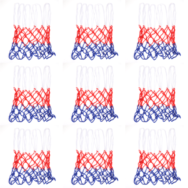 Basketball Net Hoop Basking All Weather Tri-Color Sports Entertainment