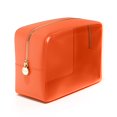 thumbnail image 1 of Bolsa de cosméticos Embla, funda de maquillaje transparente, bolsa de viaje, color melocotón, 1 of 6