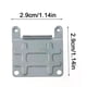 thumbnail image 2 of Mini Metal PCIE PCI-E Half to Full Size Extension Card Wireless WiFi PCI-Express Adapter Bracket With Screws, 2 of 5