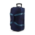 thumbnail image 3 of High Sierra Fairlead 22 Inch Wheeled Duffel Bag with Handle, Graphite Blue, 3 of 12