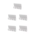 thumbnail image 2 of stanreset 2Pcs Support de Téléphone Mural Pratique Prise de Charge Boîte Support Support Support Blanc 5Set, 2 of 6