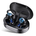 thumbnail image 1 of Deporte inalámbrico de los auriculares de Bluetooth de los auriculares de botón, prenda impermeable inalámbrica de los auriculares sobre la oreja para el entrenamiento, 1 of 5