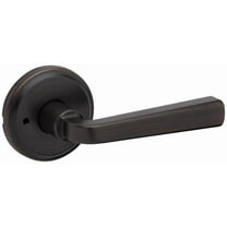 Kwikset 730Tdl Trafford Privacy Door Lever Set - Bronze