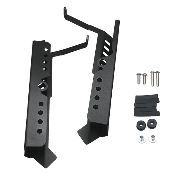 Protectores laterales para radiador de motocicleta, protección para carreras, reemplaza cubiertas de radiador duraderas para MT09 2013-2016, l Negro Soledad protector de radiador de moto