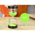 thumbnail image 1 of Reloj de arena de 1/5/10/15/30 minutos, reloj de arena, reloj de arena para cocinar, regalo para niños, temporizador de arena, decoración del hogar, 1 of 6